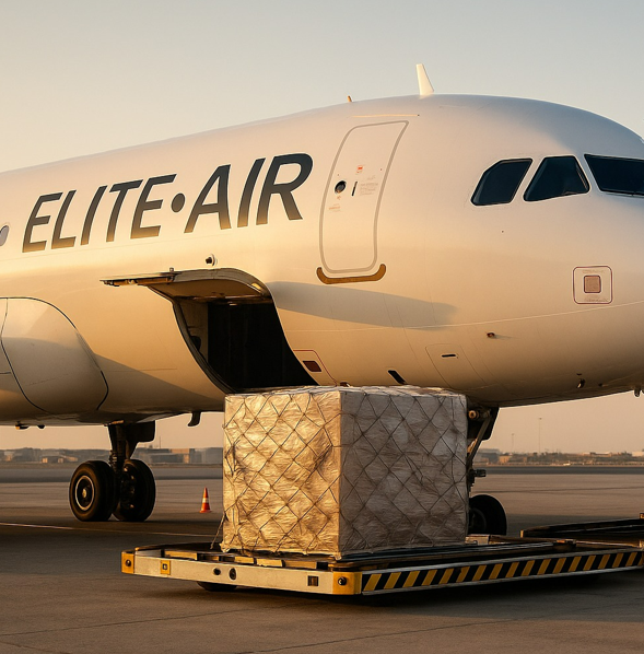 Elite Air medical and humanitarian cargo transport